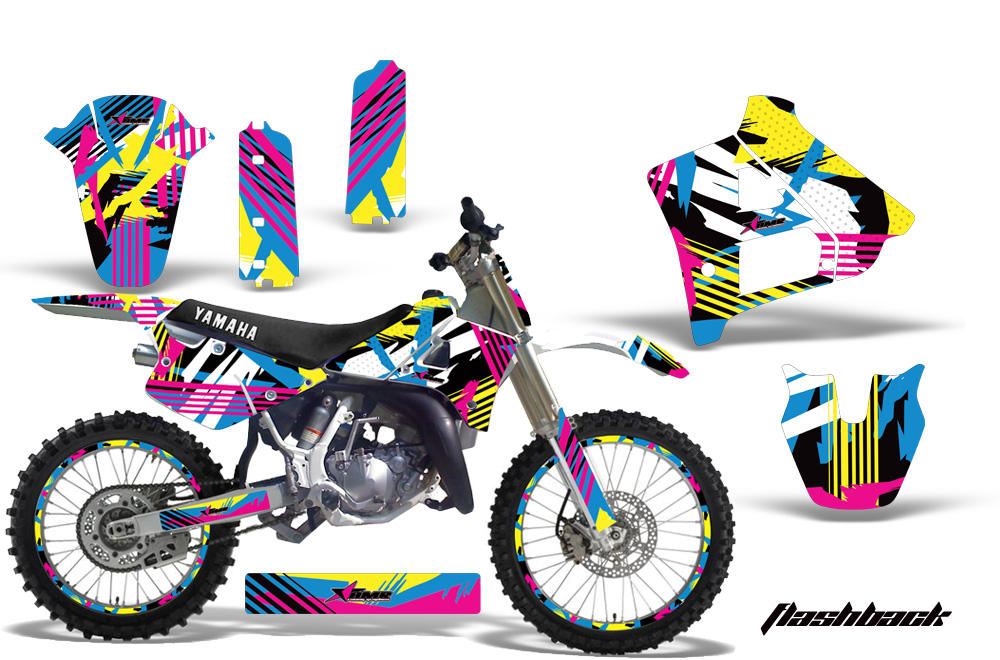 Yamaha YZ 125 91-92 Graphics-Kit-Flashback NPs